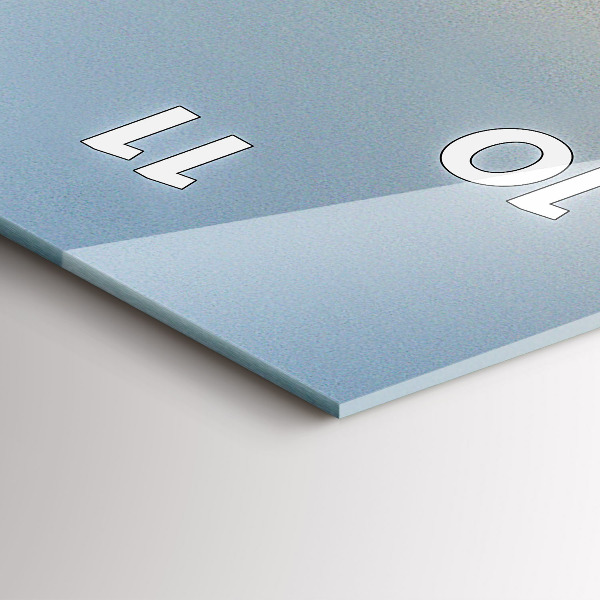 Vertikale Uhr Strandurlaub