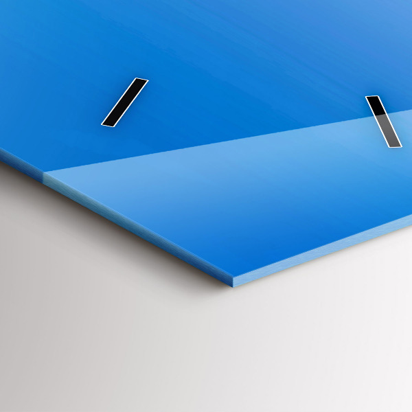 Vertikale Uhr mit motiv Zipser Burg in der Slowakei