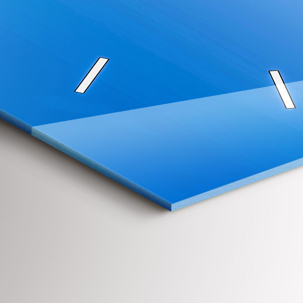 Vertikale Uhr mit motiv Zipser Burg in der Slowakei