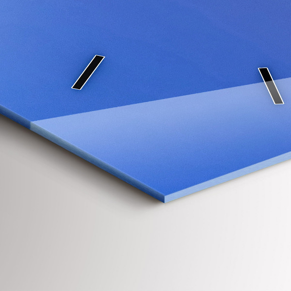 Vertikale Uhr mit motiv Beleuchtete Stadt bei Nacht