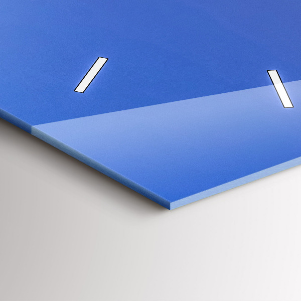 Vertikale Uhr mit motiv Beleuchtete Stadt bei Nacht