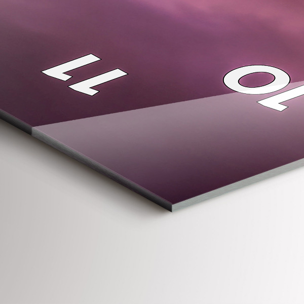 Vertikale Uhr Sonnenuntergang im Norden von Scottsdale