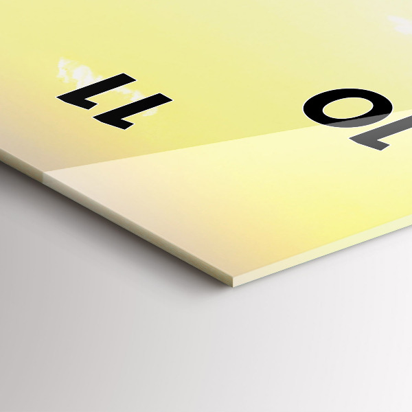 Vertikale Uhr Illustration der Wüste von Arizona