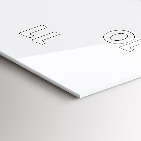 Vertikale Uhr mit motiv Golden Gate Brücke