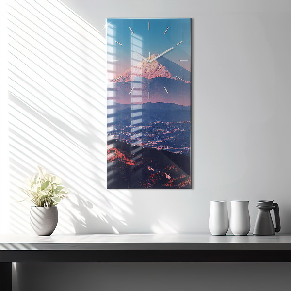 Vertikale Uhr mit motiv Berge in San Antonio USA