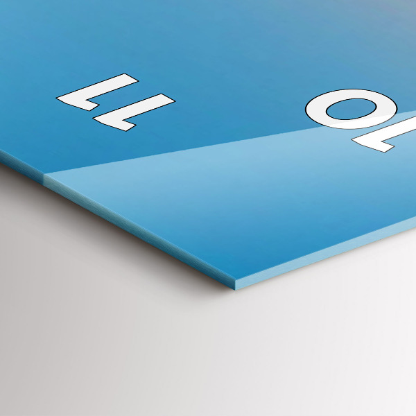 Vertikale Uhr mit motiv Berge in San Antonio USA