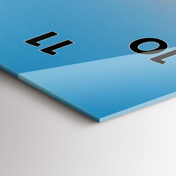 Vertikale Uhr mit motiv Berge in San Antonio USA