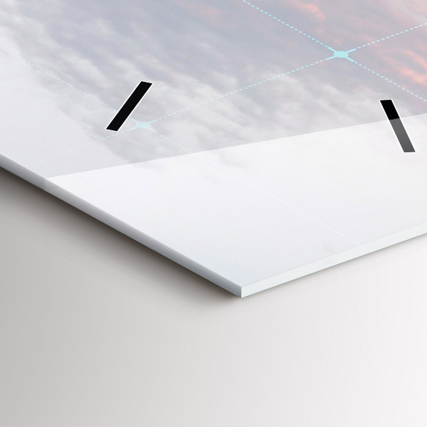 Vertikale Uhr mit motiv Wolkenkratzer in Philadelphia