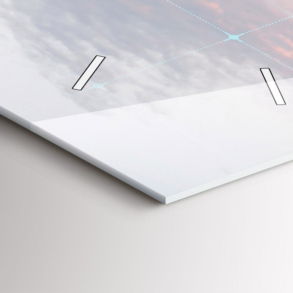 Vertikale Uhr mit motiv Wolkenkratzer in Philadelphia