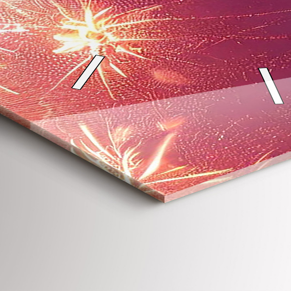 Vertikale Uhr mit motiv Stadt bei Nacht in Philadelphia