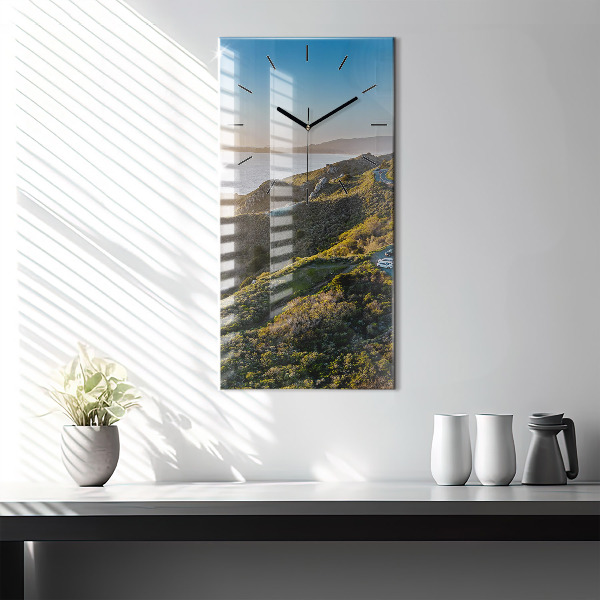 Vertikale Uhr mit motiv Straße in San Francisco