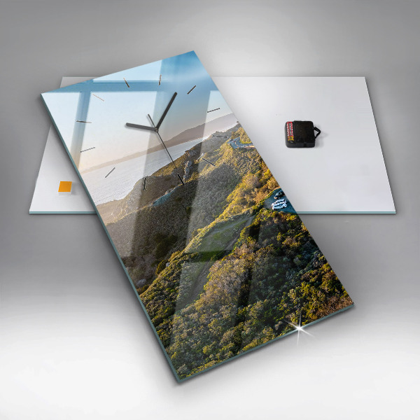 Vertikale Uhr mit motiv Straße in San Francisco