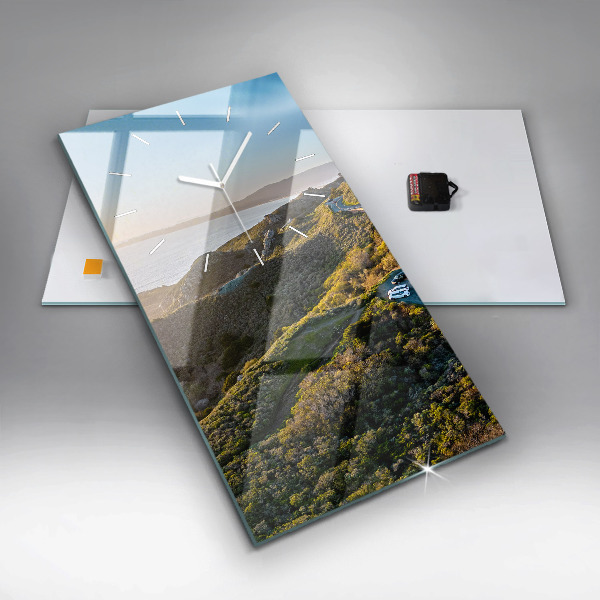 Vertikale Uhr mit motiv Straße in San Francisco