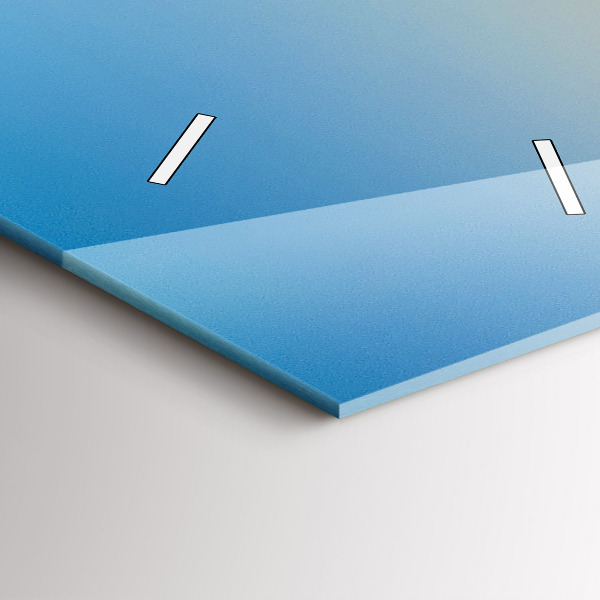 Vertikale Uhr mit motiv Straße in San Francisco