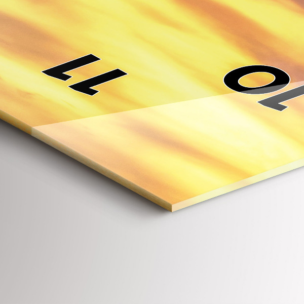 Vertikale Uhr mit motiv Brücke von San Francisco