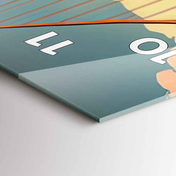 Vertikale Uhr Brücke von San Francisco