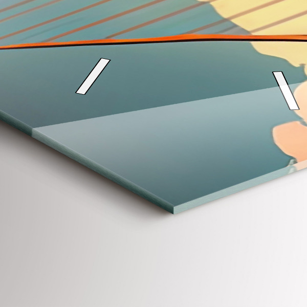 Vertikale Uhr Brücke von San Francisco