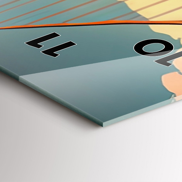 Vertikale Uhr Brücke von San Francisco