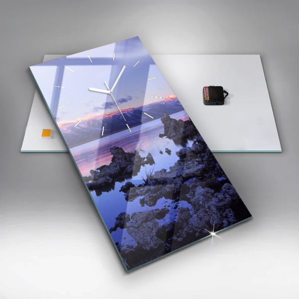 Vertikale Uhr See Kalifornien