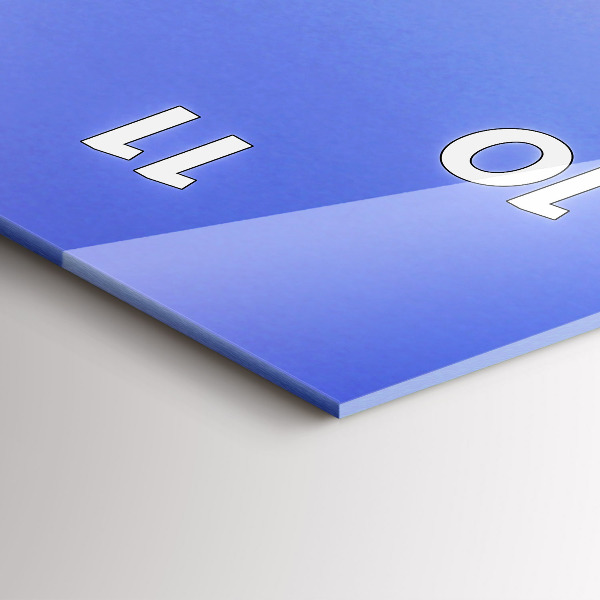 Vertikale Uhr See Kalifornien