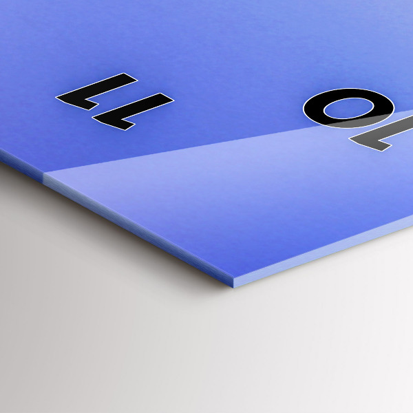 Vertikale Uhr See Kalifornien