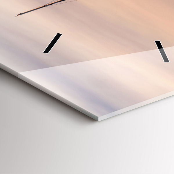 Vertikale Uhr mit motiv Balaton (Plattensee) USA