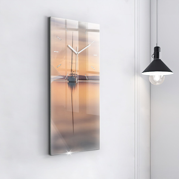 Vertikale Uhr mit motiv Balaton (Plattensee) USA