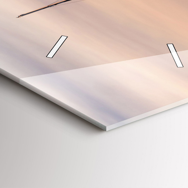 Vertikale Uhr mit motiv Balaton (Plattensee) USA