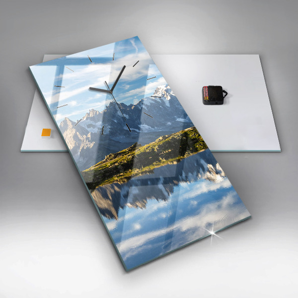 Vertikale Uhr Chamonix-Tal, Französische Alpen