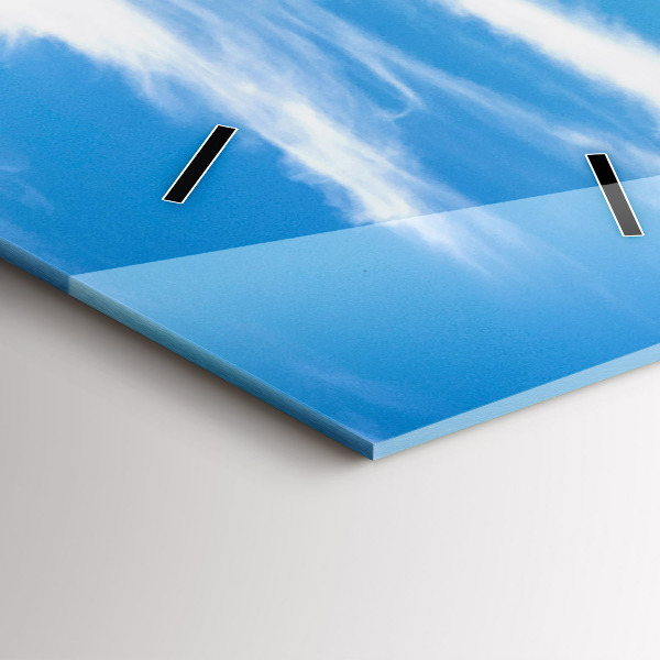 Vertikale Uhr Chamonix-Tal, Französische Alpen