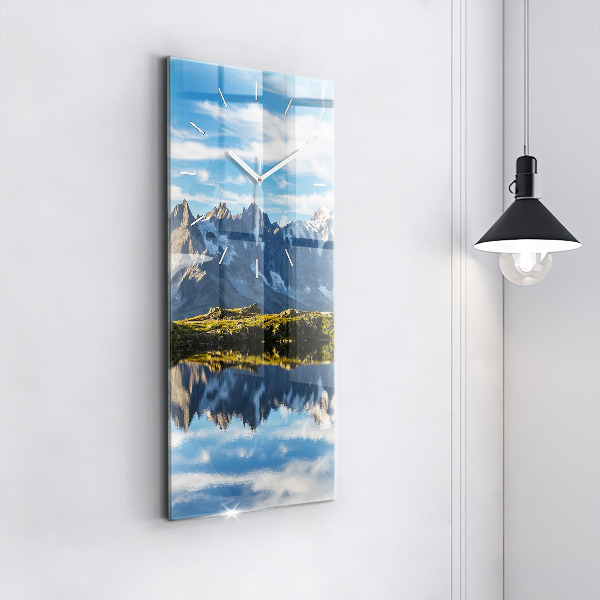 Vertikale Uhr Chamonix-Tal, Französische Alpen