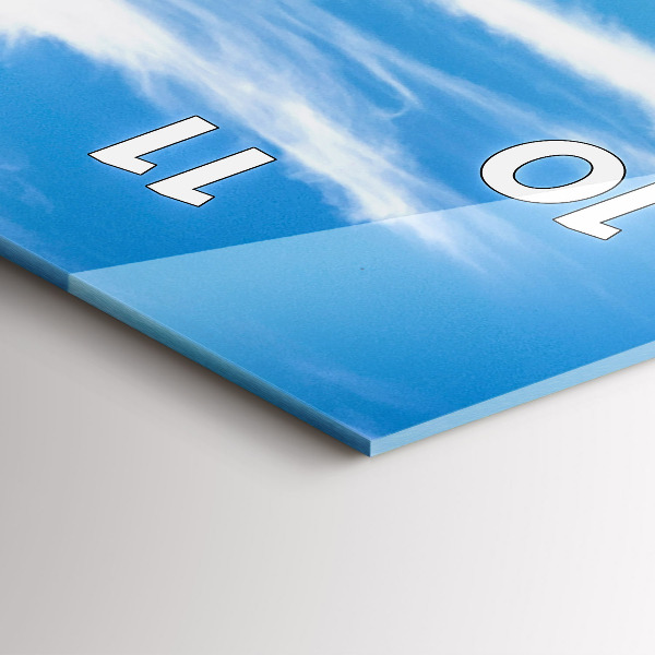 Vertikale Uhr Chamonix-Tal, Französische Alpen