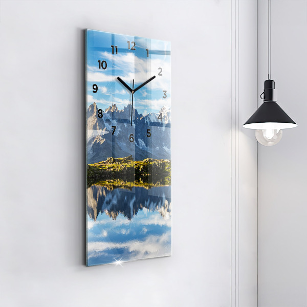 Vertikale Uhr Chamonix-Tal, Französische Alpen