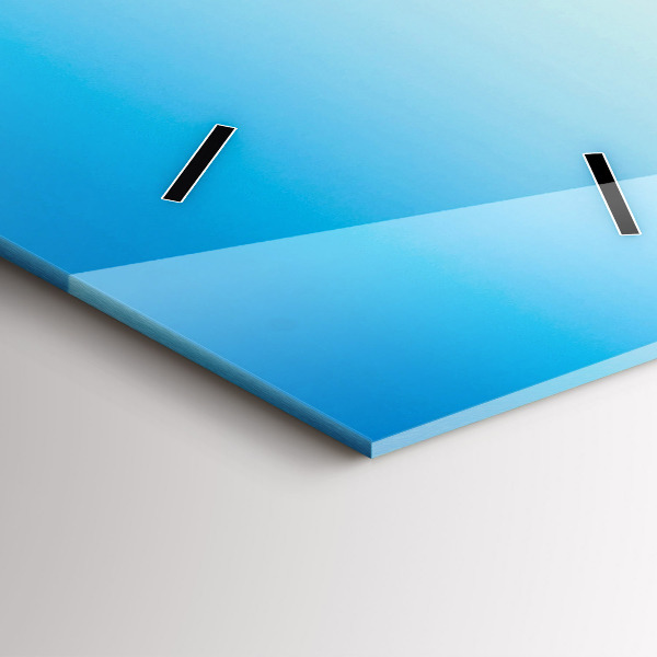 Vertikale Uhr Skifahrer in den Alpen