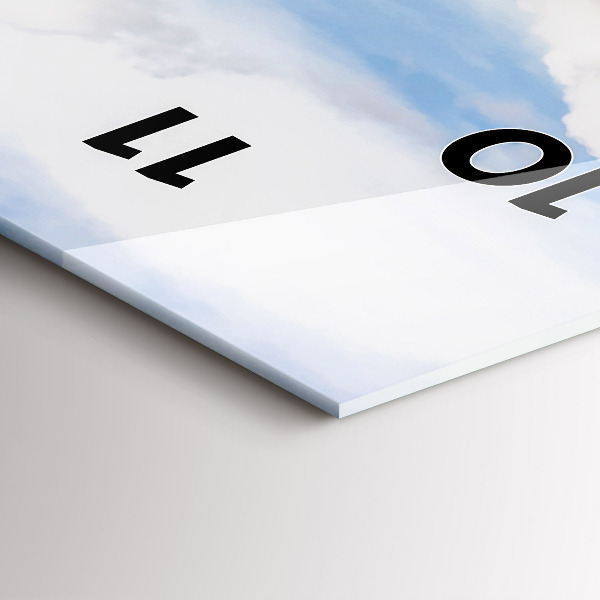 Vertikale Uhr mit motiv Insel in Thailand