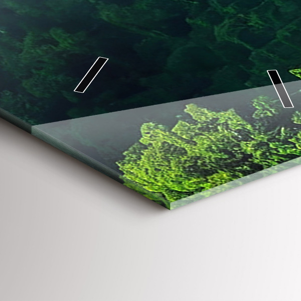 Vertikale Uhr mit motiv Naturlandschaft in Thailand