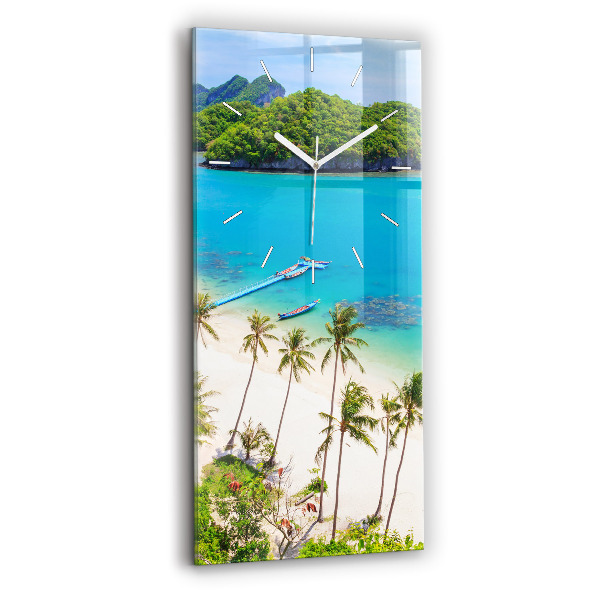 Vertikale Uhr Nationalpark Thailand