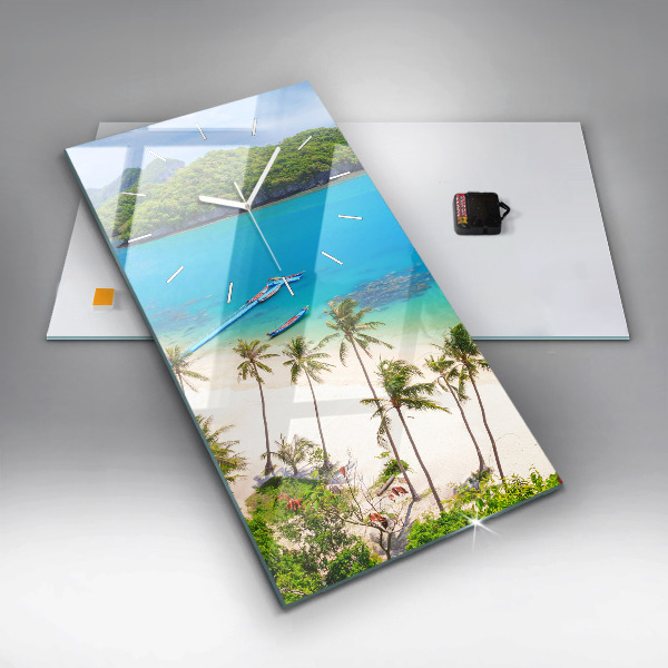 Vertikale Uhr Nationalpark Thailand