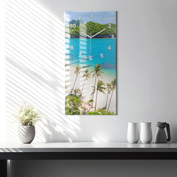 Vertikale Uhr Nationalpark Thailand