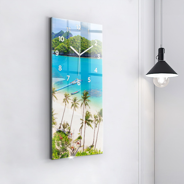 Vertikale Uhr Nationalpark Thailand