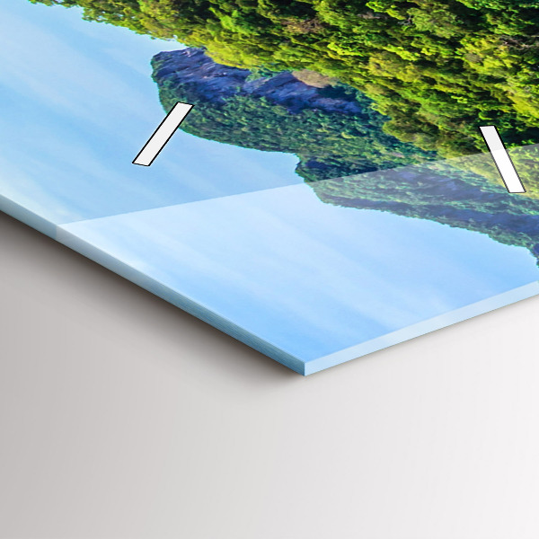 Vertikale Uhr Nationalpark Thailand