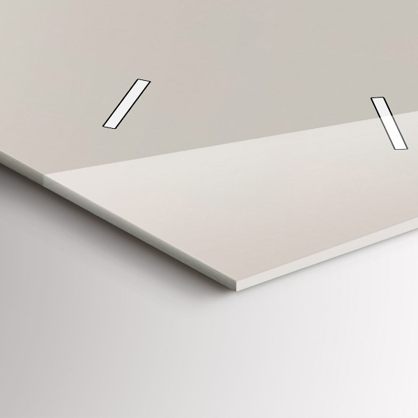 Vertikale Uhr Abstrakte goldene Berge