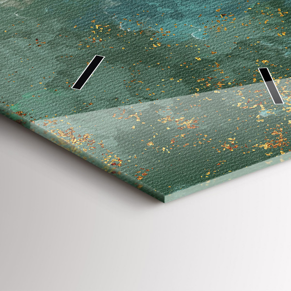 Vertikale Uhr mit motiv Dekoratives Muster