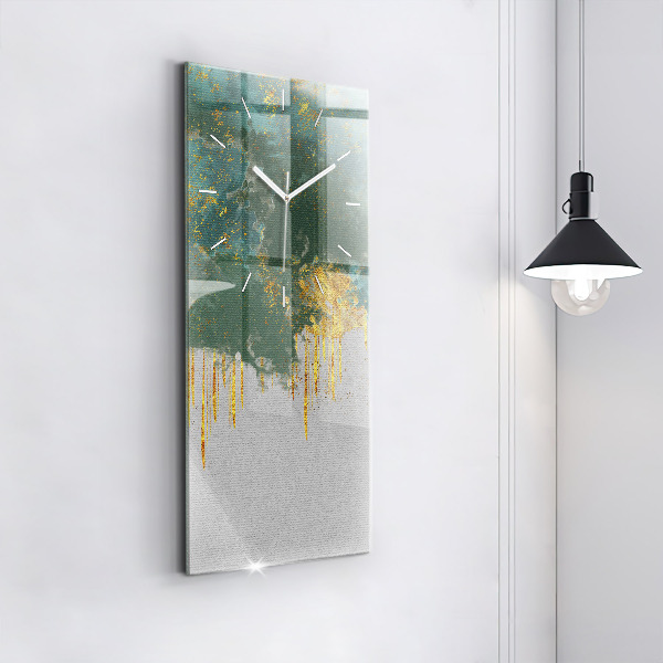 Vertikale Uhr mit motiv Dekoratives Muster