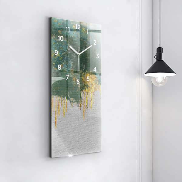 Vertikale Uhr mit motiv Dekoratives Muster