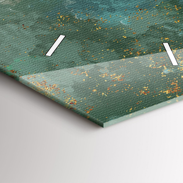 Vertikale Uhr mit motiv Dekoratives Muster