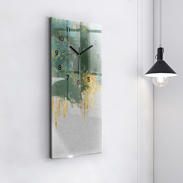 Vertikale Uhr mit motiv Dekoratives Muster