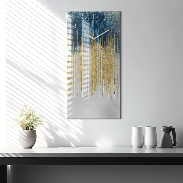 Vertikale Uhr Dekoratives Muster