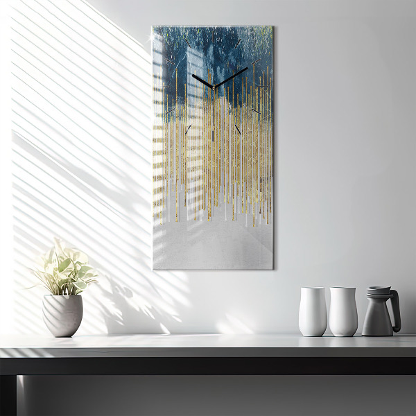 Vertikale Uhr Dekoratives Muster