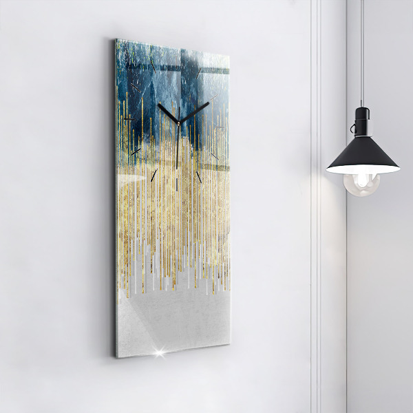 Vertikale Uhr Dekoratives Muster